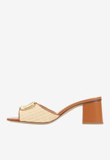 VLogo 55 Raffia Mules