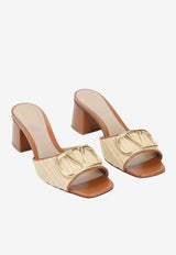 VLogo 55 Raffia Mules
