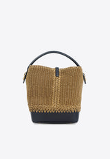 Le 37 Rope and Leather Bucket Bag