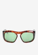 VLogo Rectangular Sunglasses