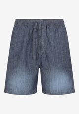 Washed Bermuda Shorts