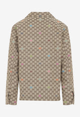 GG Logo Zip-Up Overshirt