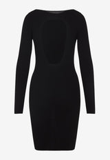 Al Knitted Mini Dress in Wool