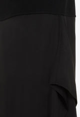 تنورة من الصوف بطول منتصف الساق