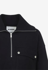 Half-Zip Pullover Sweatshirt