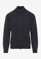 Full Zip High Neck Cardigan