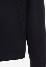 Fur-Collar Cashmere Jacket