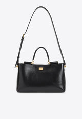 Vittoria Leather Top Handle Bag