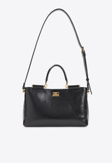 Vittoria Leather Top Handle Bag