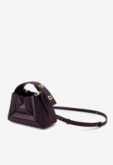 Mlouye Sera Mia Leather Top Handle Bag Purple 10-089-203_PURPLE