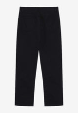 The Row Landais Straight-Leg Jeans Black 10000W3912/Q_THERO-BLK