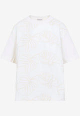Floral Embroidered T-shirt