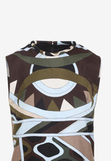 Vivara Print Silk Mini Dress