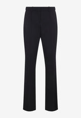Wool Slim-Fit Tailored Pants