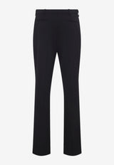 Wool Slim-Fit Tailored Pants