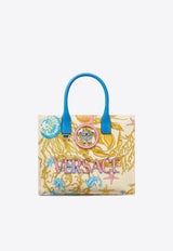 Versace Small La Medusa Underwater Barocco Tote Bag Multicolor 1005861 1A15308 5K75P