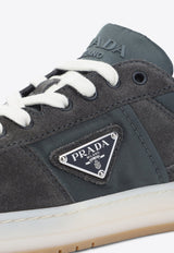 Downtown Suede Low-Top Sneakers