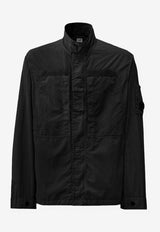 C.P. Company Zip-Up Lightweight Jacket Black 18CMOS081A005991G_999_OneColor_29845482