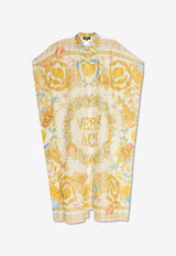 Versace Underwater Barocco Print Cover-Up Dress Multicolor 1010808 1A15491 5K640