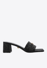 Versace 55 Barocco Medusa'95 Mules 1013004 1A09371 1B00V Black