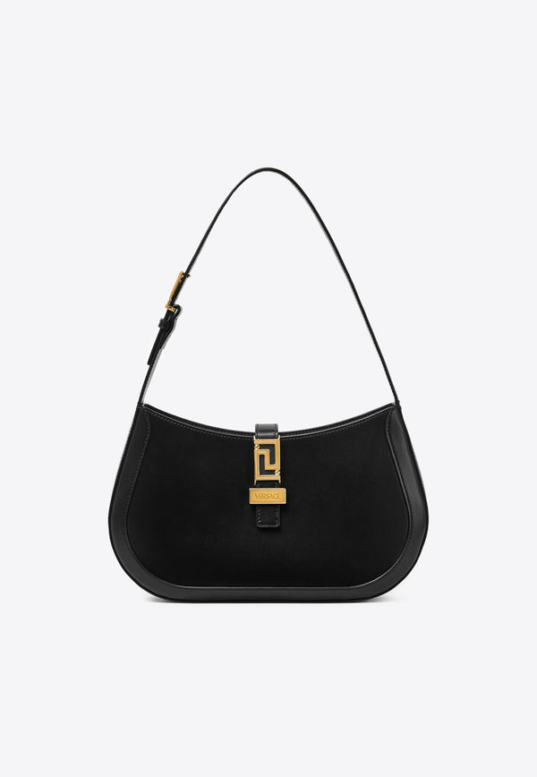 Versace Greca Goddess Hobo Shoulder Bag 1013166 1A05134 1B00V Black