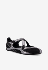 The Attico Floor 1 Ballet Flats Black 250WSH00871MIX024AA100_Black_30009524