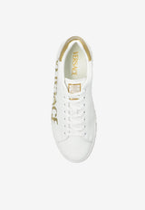 Logo Greca Low-Top Sneakers