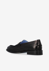 Logo Leather Loafers
