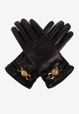 Versace Medusa '95 Leather Gloves Black 1018380 1A13774-1B00F