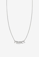 Logo Pendant Necklace