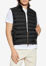Barocco Jacquard Puffer Vest