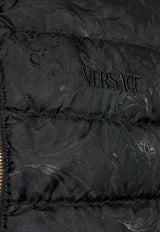 Barocco Jacquard Puffer Vest