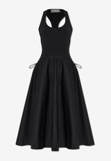 Flared Midi Tank Dress