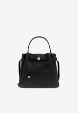 Tory Burch Small Romy Leather Bucket Bag Black 166982 0-001