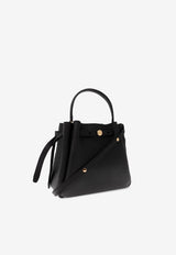 Tory Burch Small Romy Leather Bucket Bag Black 166982 0-001