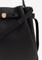 Tory Burch Small Romy Leather Bucket Bag Black 166982 0-001