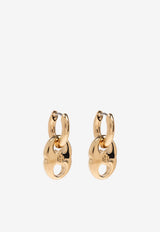 Small Gemini Hoop Earrings
