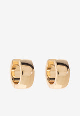 Kira Enameled Hoop Earrings