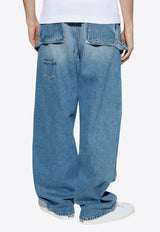 Moschino Jeans with logo Blue 251ZZ A0328 0223-0281