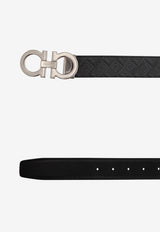 Reversible and Adjustable Gancini Belt