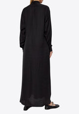 Moschino Maxi Shirt Dress with Waist-Tie 251E A0420 0549-0555