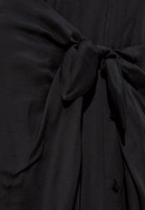 Moschino Maxi Shirt Dress with Waist-Tie 251E A0420 0549-0555