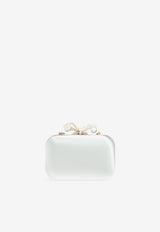 Cloud Satin Clutch Bag