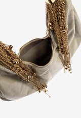 Chloè Twisted Shell Leather Hobo Bag CH25US509 P06-23I