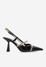 Danica 85 Patent Leather Slingback Pumps