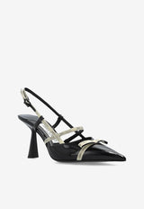 Danica 85 Patent Leather Slingback Pumps