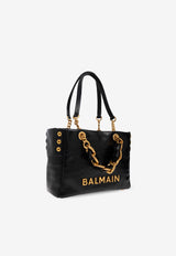 Balmain Small 1945 Soft Leather Tote Bag EN1FD871 LETF-0PA