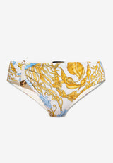 Underwater Barocco Metallic Bikini Bottoms