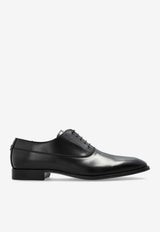 Jimmy Choo Foxley Leather Oxford Shoes Black FOXLEY OXFORD SHOE XXF-BLACK