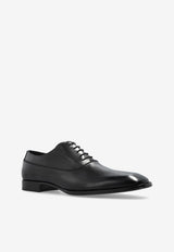 Jimmy Choo Foxley Leather Oxford Shoes Black FOXLEY OXFORD SHOE XXF-BLACK